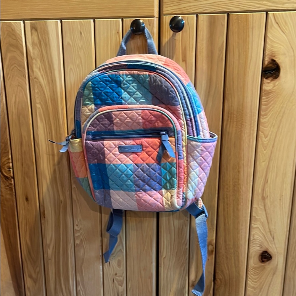 Vera Bradley Multicolor Quilted Backpack